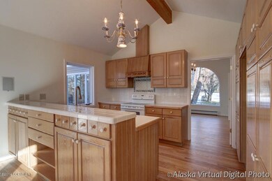 Cozy kitchen with wonderful light