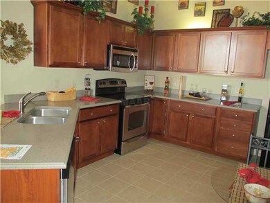 Spacious Kitchen with extra cabinets for storage, 