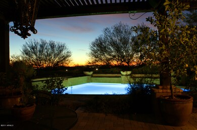 Dramatic Pool and Spa
