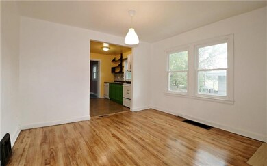 Dining Room leads to kitchen