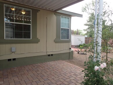 Covered Side Patio