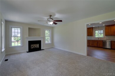 Living Room with new carpet, new paint & ceiling f
