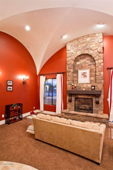 Sunken Living Room - Dramatic Ceilings