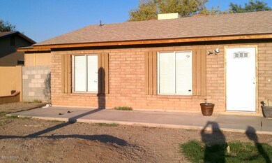 Front of the house
