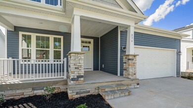 Front Porch of The Middleton Design by DRB Homes
