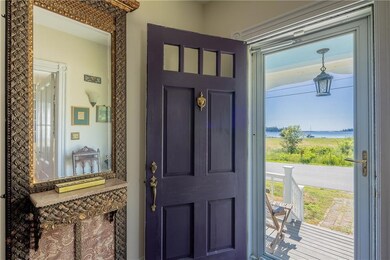 Seats for two on the front porch...