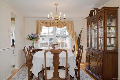 Large dining room for all your entertaining.