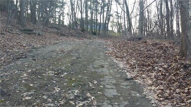 Roadway adjacent to the property