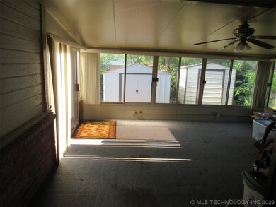 sunroom is 20x19 with separate heat and air.