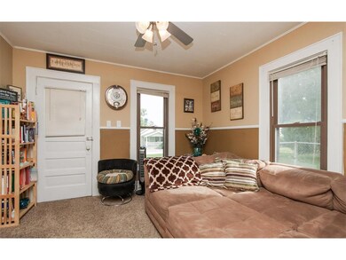 Nice size living area with large windows