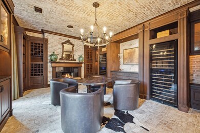 The room also includes dual Nfinity wine refrigera