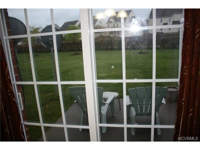 nice rear patio