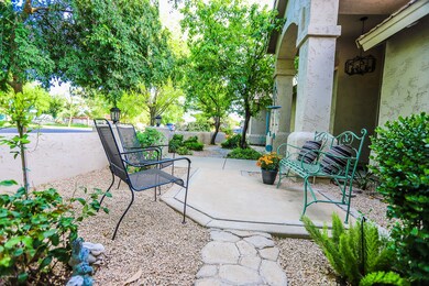C Entry courtyard