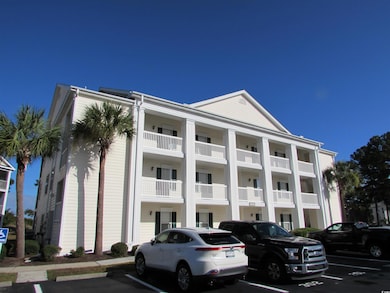 View of building exterior.