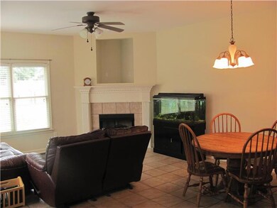 View of the Breakfast Area and Hearth Room taken f