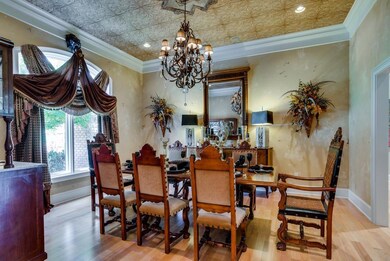 Custom window treatments thoughout