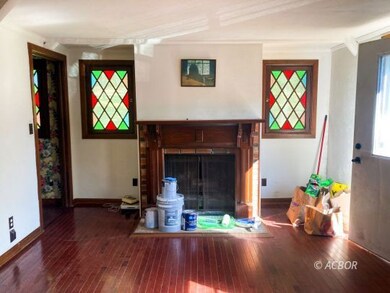 Sitting/Flex Room with Fireplace