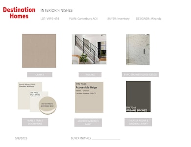 View of marketing collateral with multiple images