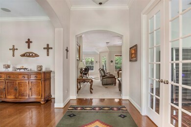 Step onto these wonderfully warm hardwoods as you enter