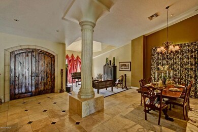 foyer, formal dining & familyroom