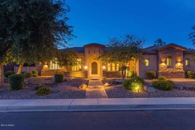 Front Exterior at Twilight