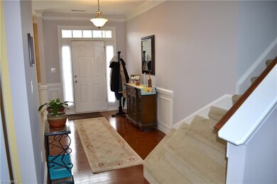 Another view of how this foyer provides a great entry into the home