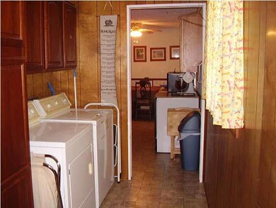 Laundry Room View To Kitchen