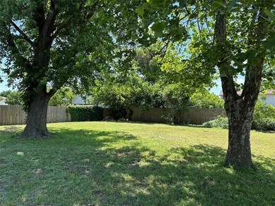 View of back yard