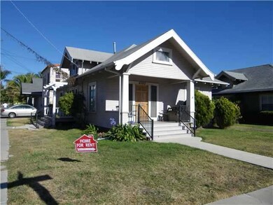FRONT OF 4593 CLEVELAND