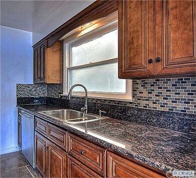upgraded granite counters and new cabinets