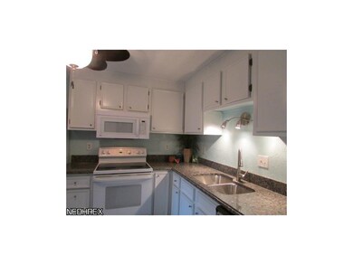 The smooth top range and undermount sink make clea