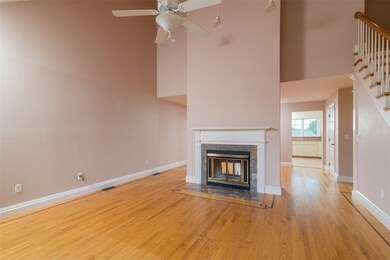 LIVING ROOM WITH CATHEDRAL CEILING, AND PASS THROU