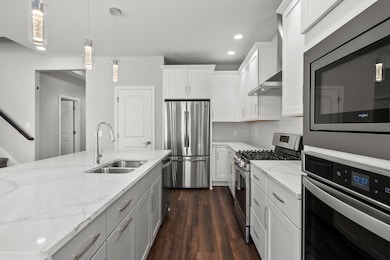 Open kitchen concept