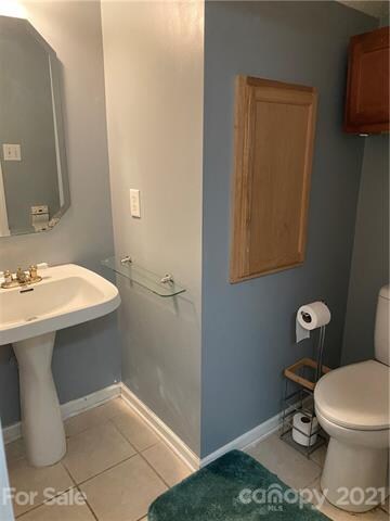 Half Bath on the Main Level for Friends and Family