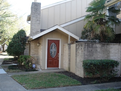 The front door