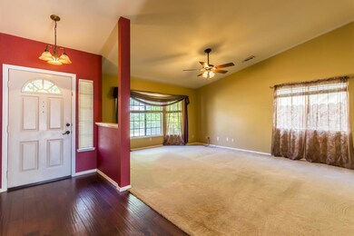 living and entryway