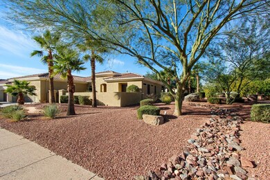Front and Side Yard of Home