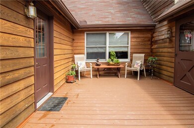 Private Trex deck to enjoy meals and read. Kitchen