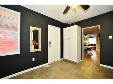 Kitchen. SPACE FOR A TABLE AND CHAIRS.  DOOR OPENS