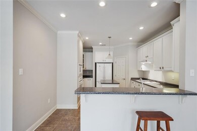 View of kitchen from Living area