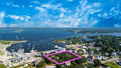 Tucked away high on a hill in Watch Hill, RI overlooking Little Narragansett Bay and Stonington Harbor