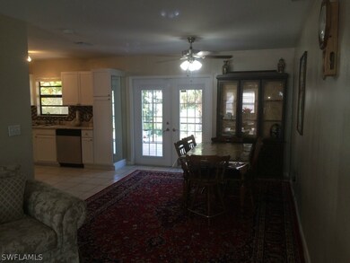 Dining Room with French Doors that lead to over-si