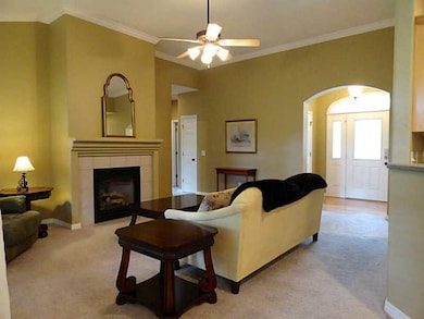 Living Room. Enjoy the fireplace on those cool winter evenings.