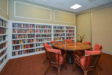Library room iin newly decorated clubhouse