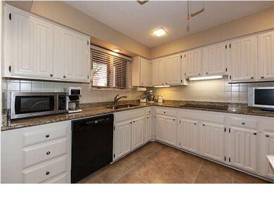Updated kitchen with tile floors