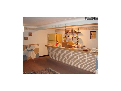 Rec room has bar area for entertaining