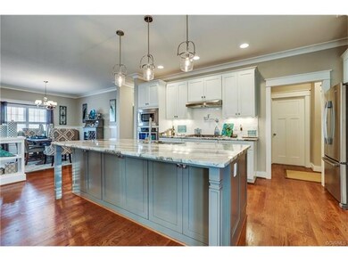 Storage offered on both sides of this 4x9 island! 