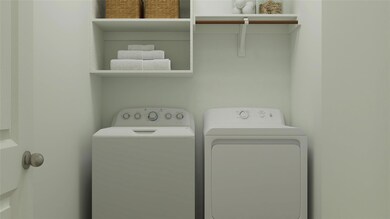 Laundry room featuring laundry area and washing ma