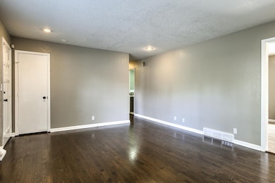 Wood floors recently refinished.