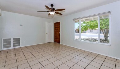 Living room with Large Front Window